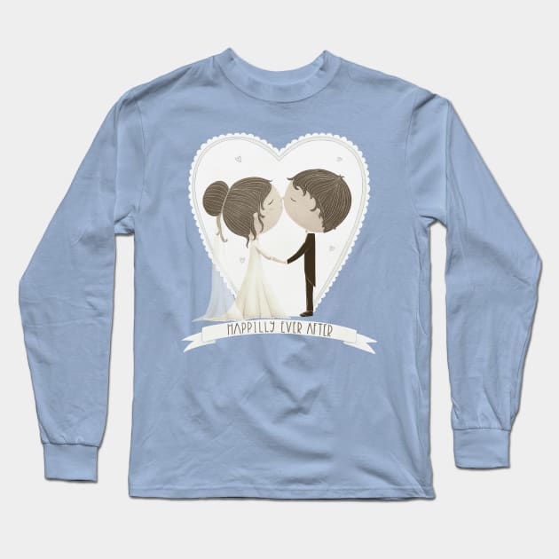 Happily Ever After Long Sleeve T-Shirt by Lmay